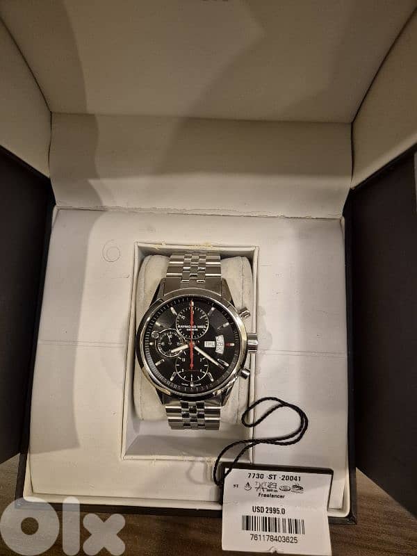 Raymond weil freelancer automatic chronograph 7730-ST-20041 watch 5