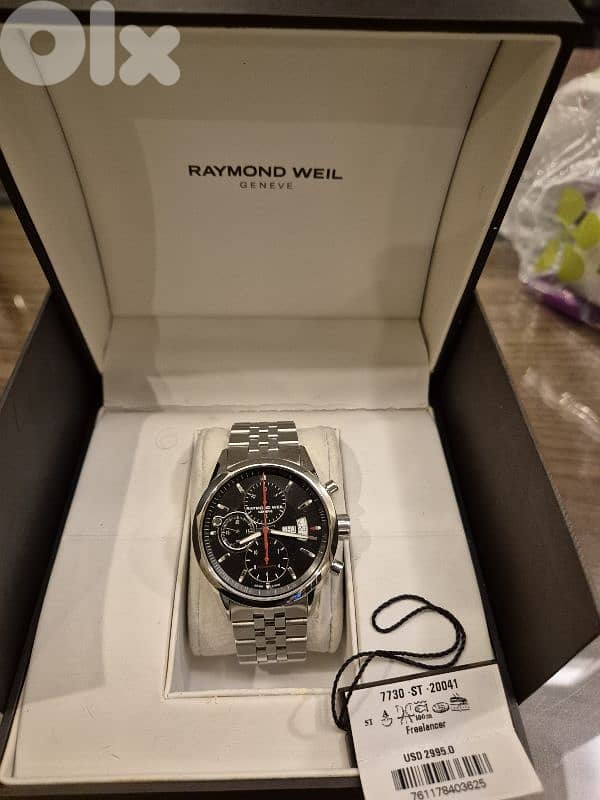Raymond weil freelancer automatic chronograph 7730-ST-20041 watch 7