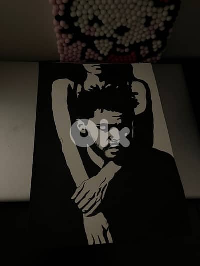 the weeknd painting