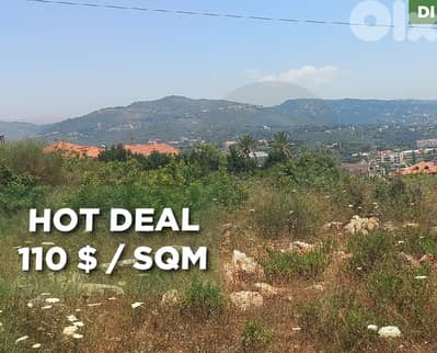 5002 SQM Land for Sale in Dibbiyeh - Tallit El Radar REF#DI130387