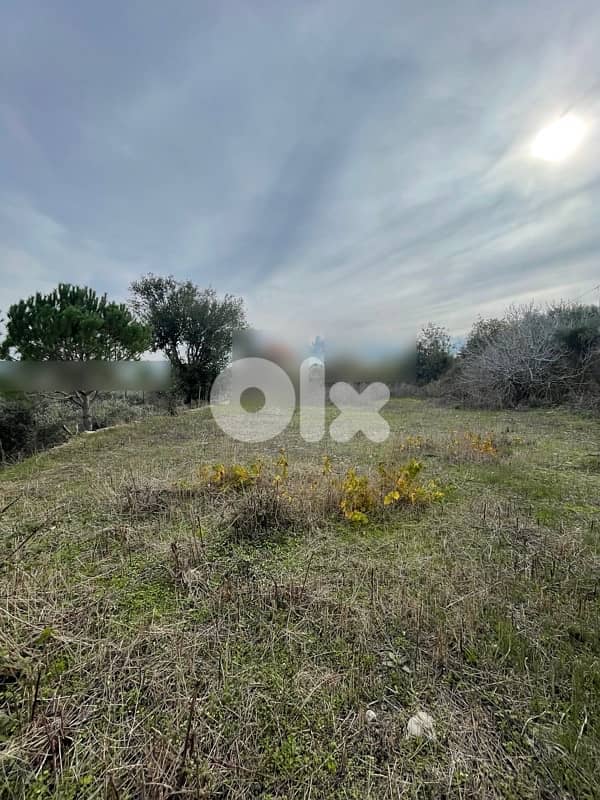land for sale in batroun (7 min away ) ارض للبيع في البترون 1