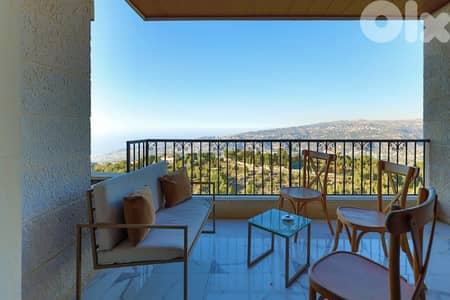 شقة فخمة للبيع في بكفيا Decorated apartment for sale in Bikfaya