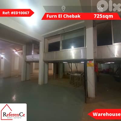 Warehouse for rent in Furn Al Chebbak مستودع الإيجار في فرن الشباك