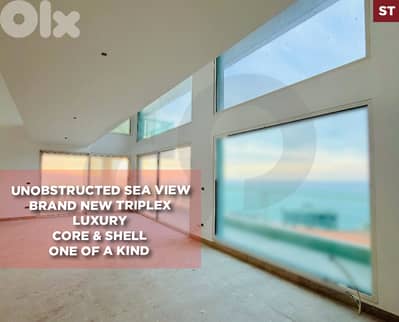 UNOBSTRUCTED SEA VIEW-BRAND NEW TRIPLEX - Sahel Alma REF#ST130393