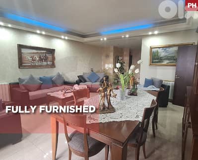 Fully Furnished apartment with view for sale -Mansourieh REF#PH128427