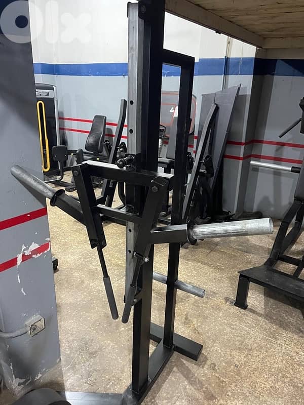 Lateral raises hammer machine new 1