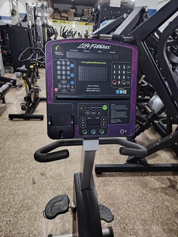 Lazy byke like new life fitness 4