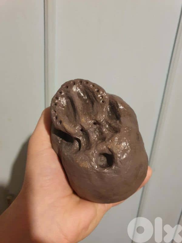 Antique Memento Mori Skull 3