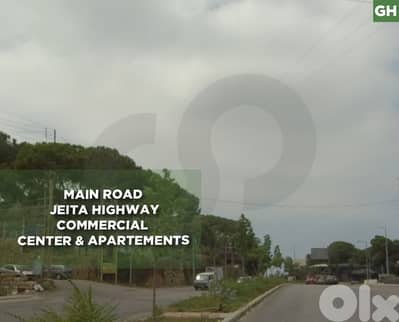 COMMERCIAL CENTER AND APARTEMENTS LAND FOR SALE IN JEITA REF#GH130406