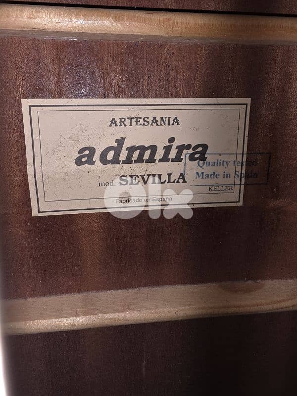 Admira Sevilla Classical Guitar Made in Spain غيتار  أدميرا اسباني 3