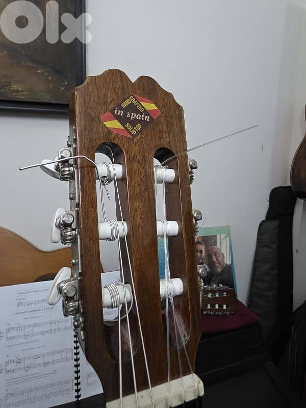 Admira Sevilla Classical Guitar Made in Spain غيتار  أدميرا اسباني 5