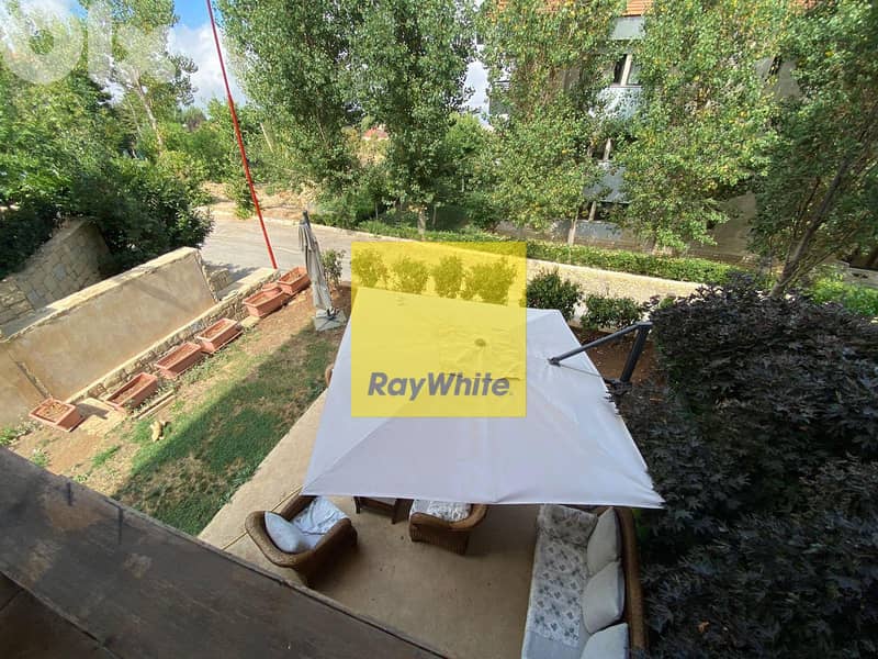 RWK134GZ - Chalet duplex with garden for sale in kfardebian near mzaar 5