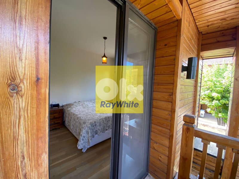 RWK134GZ - Chalet duplex with garden for sale in kfardebian near mzaar 8