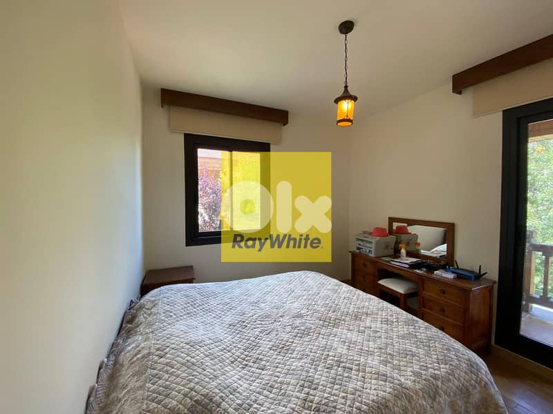 RWK134GZ - Chalet duplex with garden for sale in kfardebian near mzaar 10