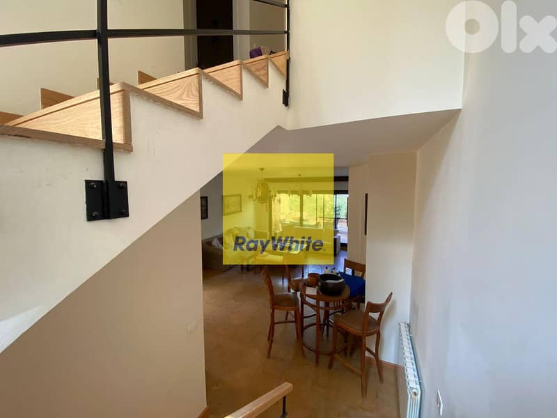 RWK134GZ - Chalet duplex with garden for sale in kfardebian near mzaar 12