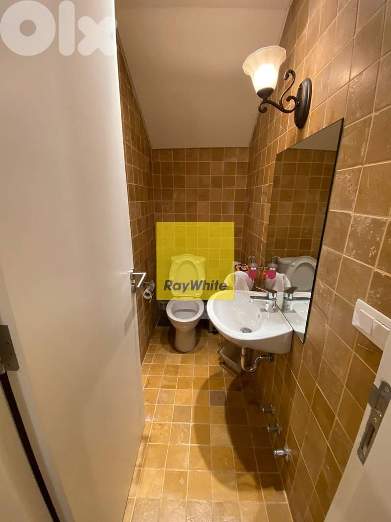 RWK134GZ - Chalet duplex with garden for sale in kfardebian near mzaar 19