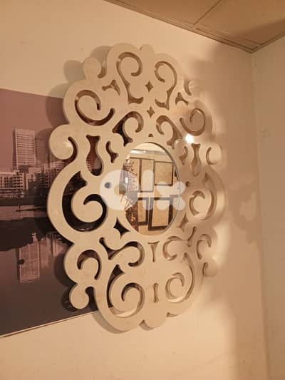 wood mirror *needs painting*