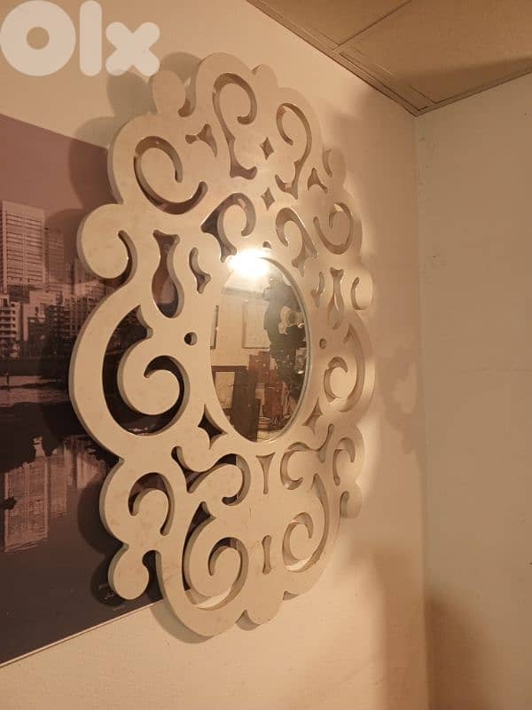 wood mirror *needs painting* 1