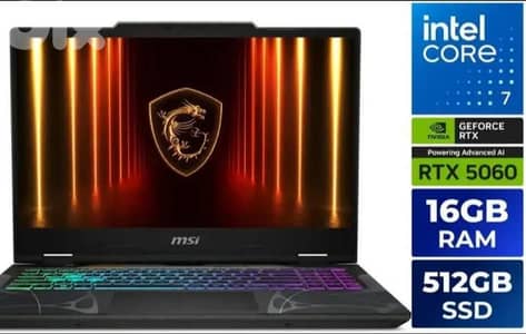 BRAND NEW SEALED WARRANTY 2 YEARS MSI CYBORG ULTRA 7