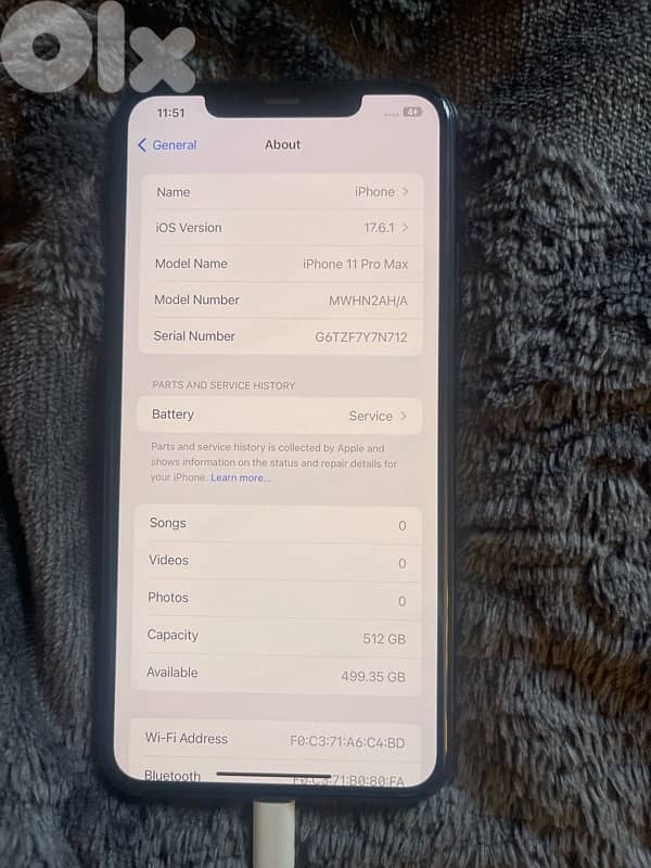 iphone 11 pro max 512 gb ktir ndif kelshi she8al fi 1
