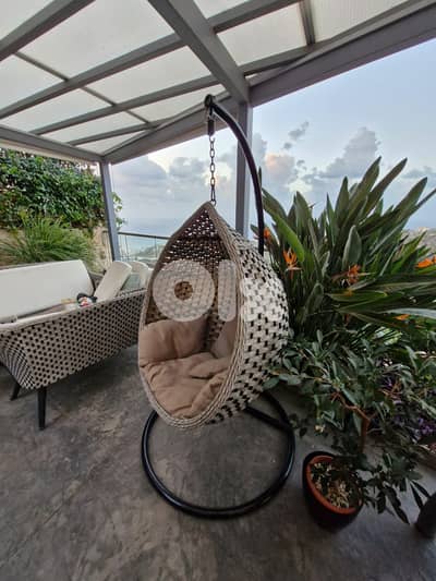 Swing outdoor egg shape