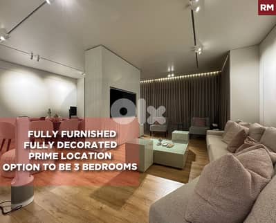 Apartment for Sale -Hamra Fully Decorated- Prime Location REF#RM130425