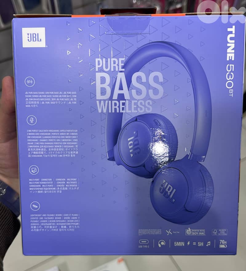 Jbl Tune 530Bt purple 1