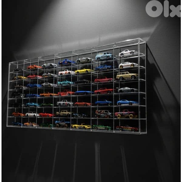 Hot Wheels 1:64 cars wall stand display 3