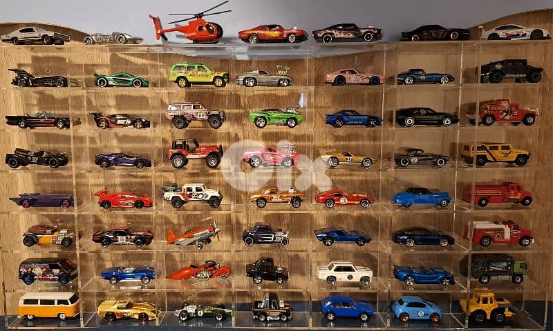 Hot Wheels 1:64 cars wall stand display 4