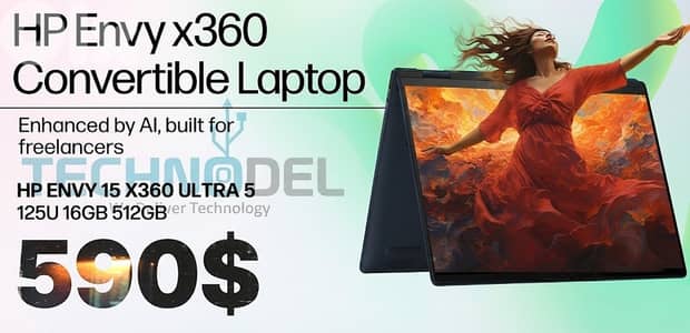 NEW HP ENVY X360 Ultra 5 laptop