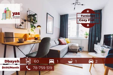 Dbayeh 60m2 | Furnished Flat | Prime Location | New | MJ