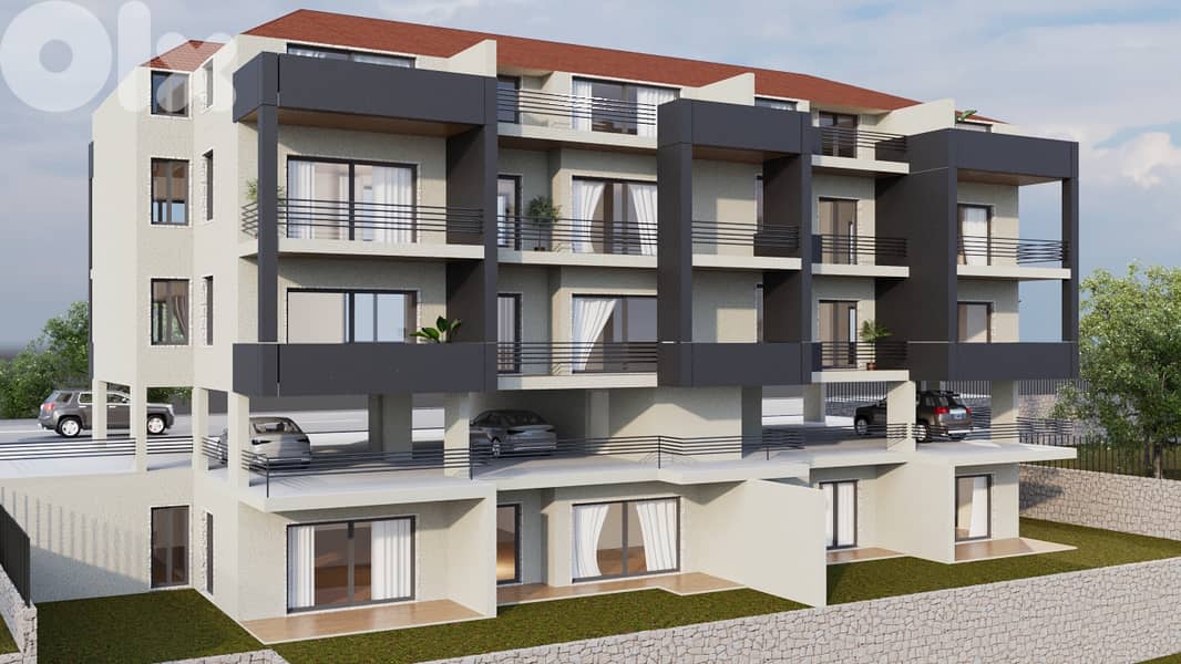Under Construction  Building For  Sale  in Zahle Haouch El Omara 4