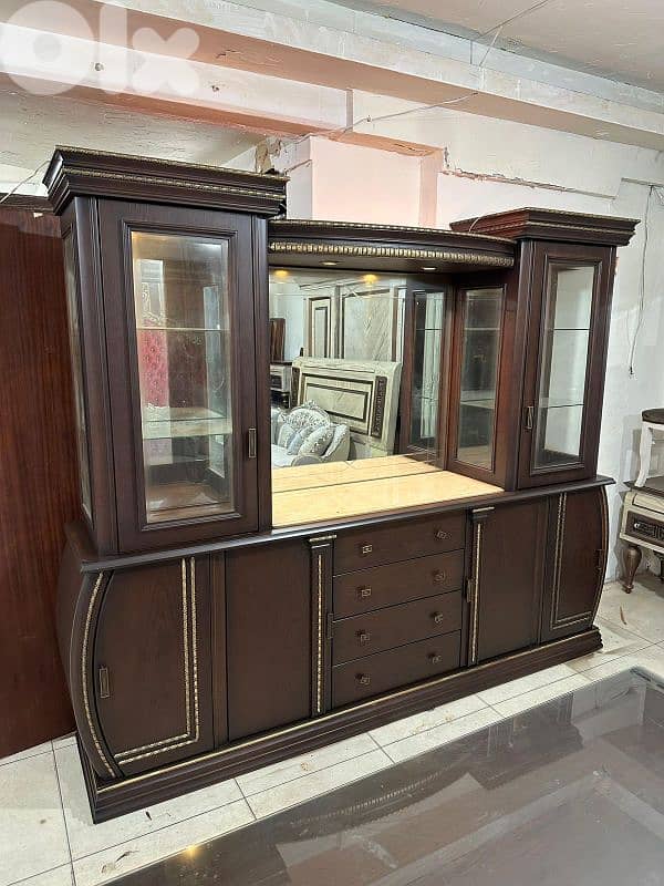 اوضة سفرة ملكية خشب زان ولاتي كلا ملبسة قشرة زان 2