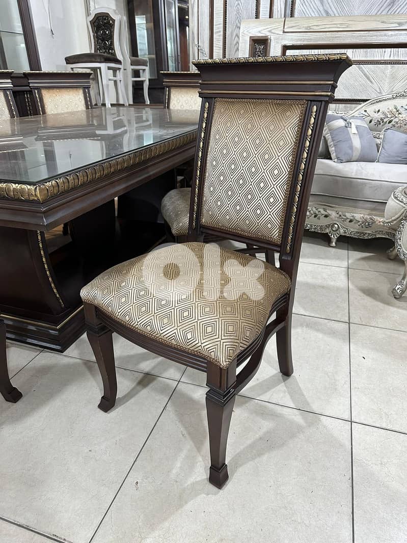 اوضة سفرة ملكية خشب زان ولاتي كلا ملبسة قشرة زان 10