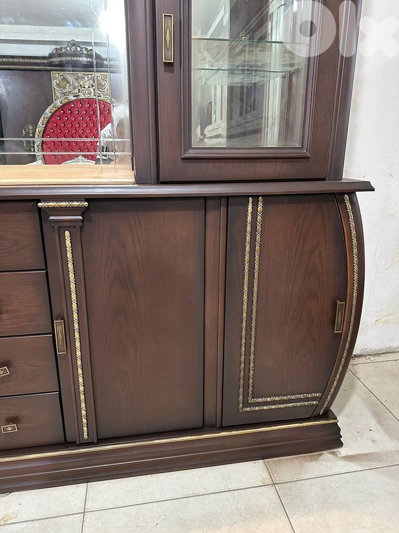 اوضة سفرة ملكية خشب زان ولاتي كلا ملبسة قشرة زان 11