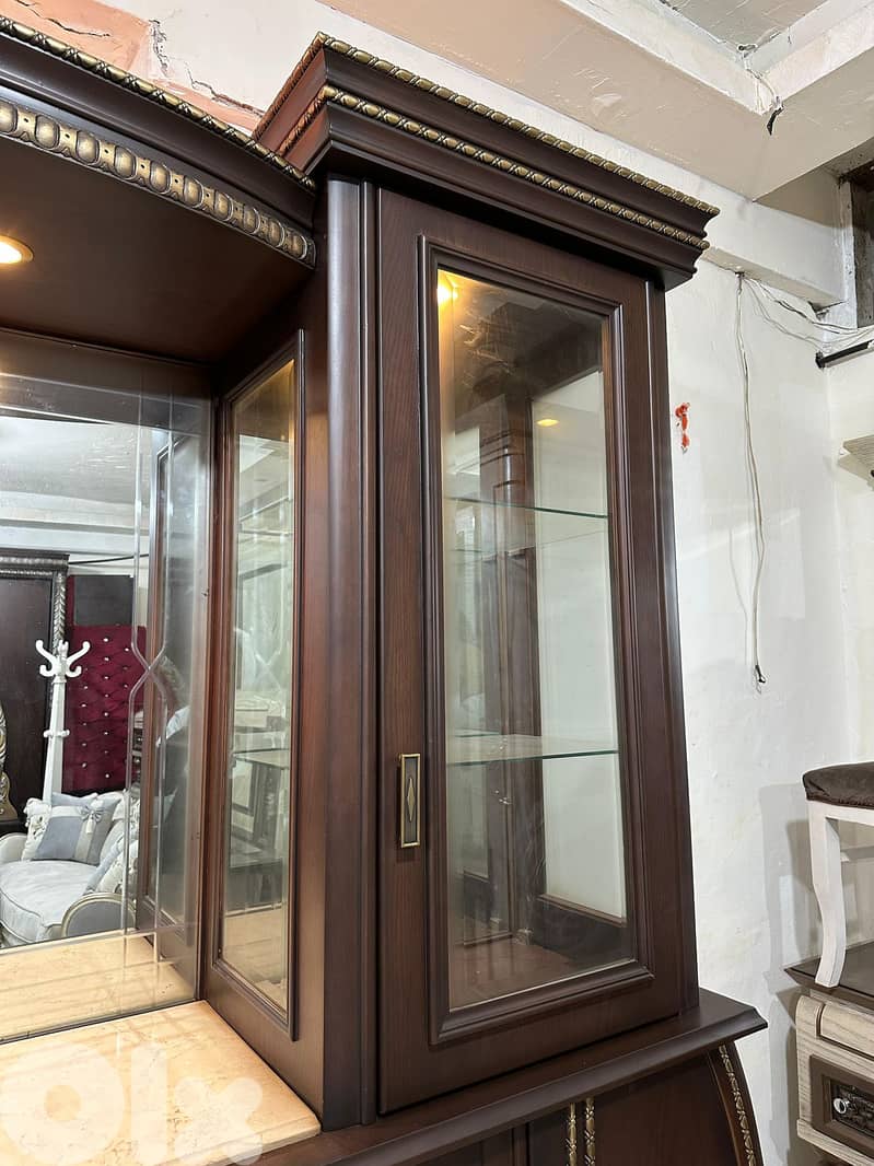 اوضة سفرة ملكية خشب زان ولاتي كلا ملبسة قشرة زان 14