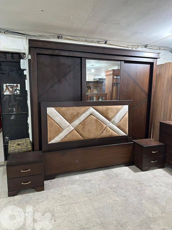 اوضة نوم شغل توصاية سحاب شبه جديدة 2