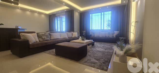 Furnished apartment with terrace in Jeita/Ain EL Rihane FIR2901