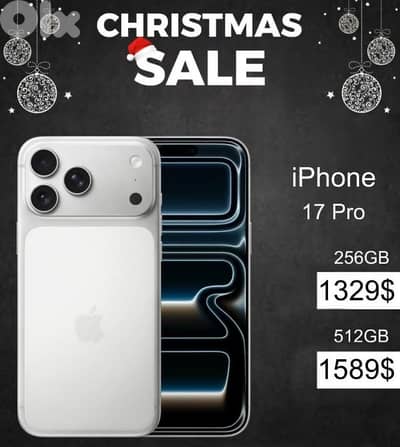 IPHONE 17 PRO (256gb) CHRISTMAS SALE