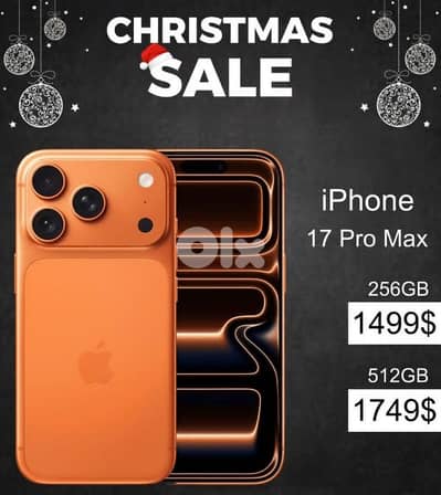 IPHONE 17 PRO MAX (256gb)