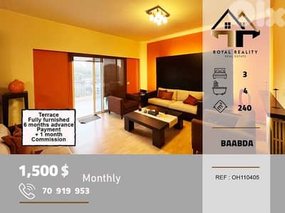 apartments for rent in baabda شقق للايجار في بعبدا