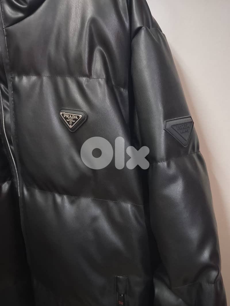 Prada Leather jacket for men XL 3