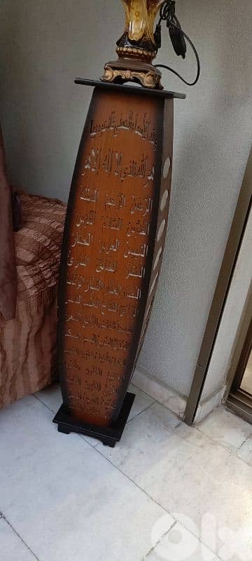 decor wood + lampadér