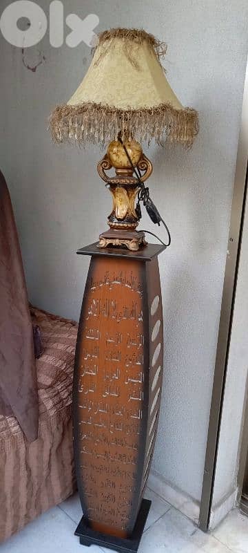 decor wood + lampadér 1