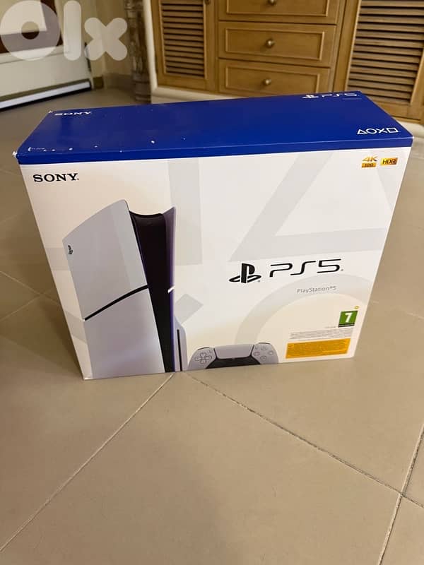 ps5 slim 1 terra europe open box used only 10 days for sale 460$ final 5
