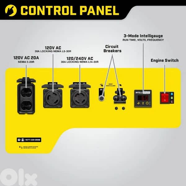 Champion 7500W Electric Start Generator 3