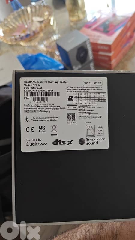 nubia redmagic astra tab 1