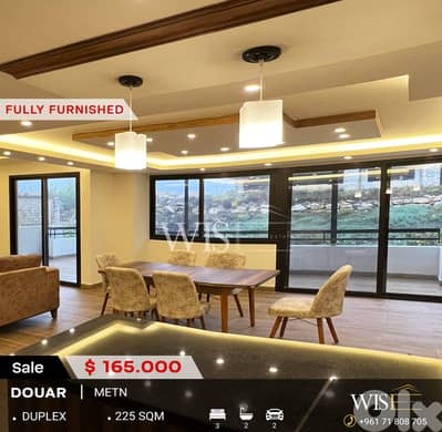 225 SQM furnished duplex for SALE in Douar!