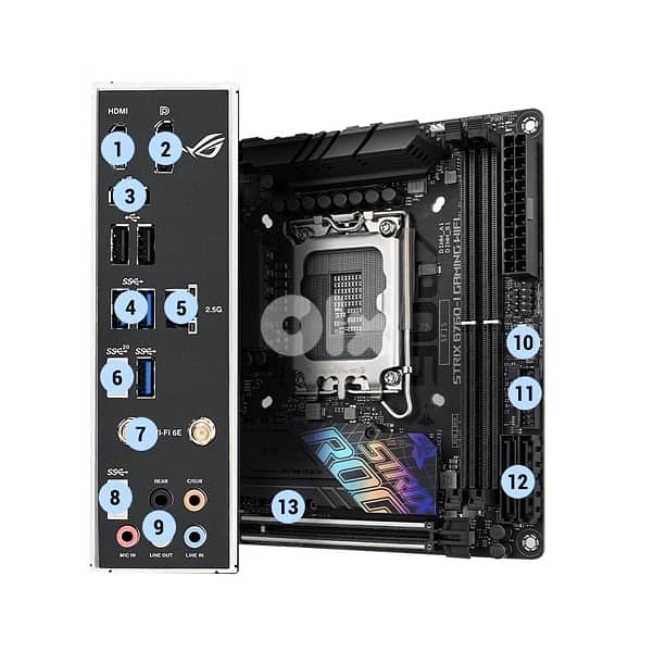 Asus ROG Strix B760-I / Like new 1