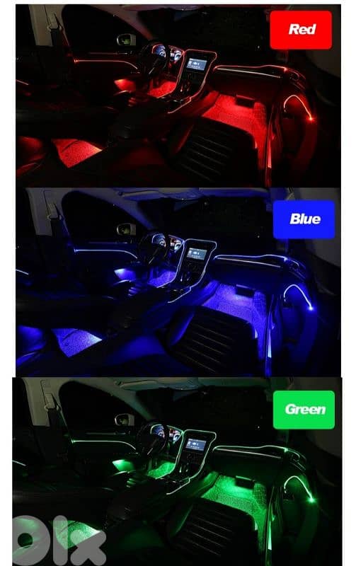 Car ambient light kit rgb 5